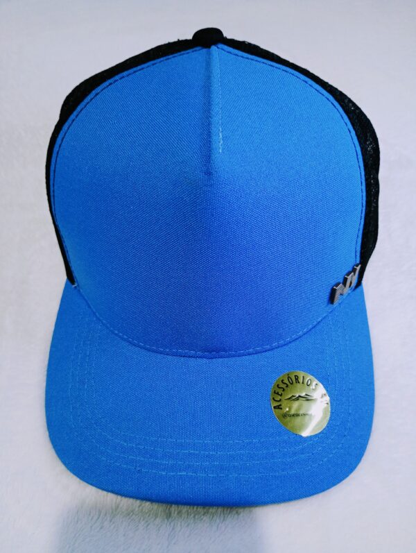 Boné Trucker Telinha cor Azul